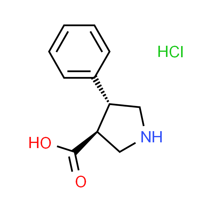 (3S,4R)-4-Phenylpyrrolidine-3-carboxylic acid hydrochloride