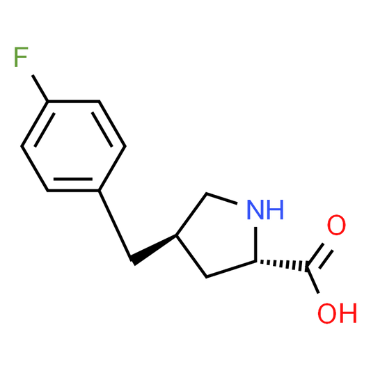 (2S,4R)-4-(4-Fluorobenzyl)pyrrolidine-2-carboxylic acid