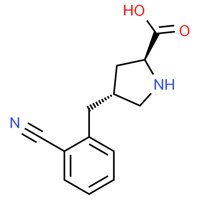 (2S,4R)-4-(2-Cyanobenzyl)pyrrolidine-2-carboxylic acid