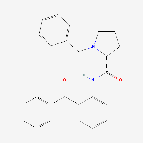 (R)-N-(2-Benzoylphenyl)-1-benzylpyrrolidine-2-carboxamide