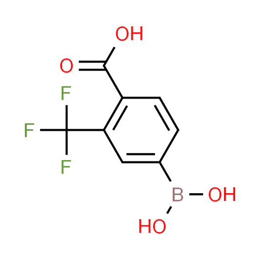 4-Borono-2-(trifluoromethyl)benzoic acid