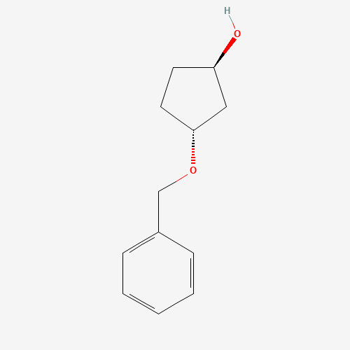 trans-3-(benzyloxy)cyclopentan-1-ol