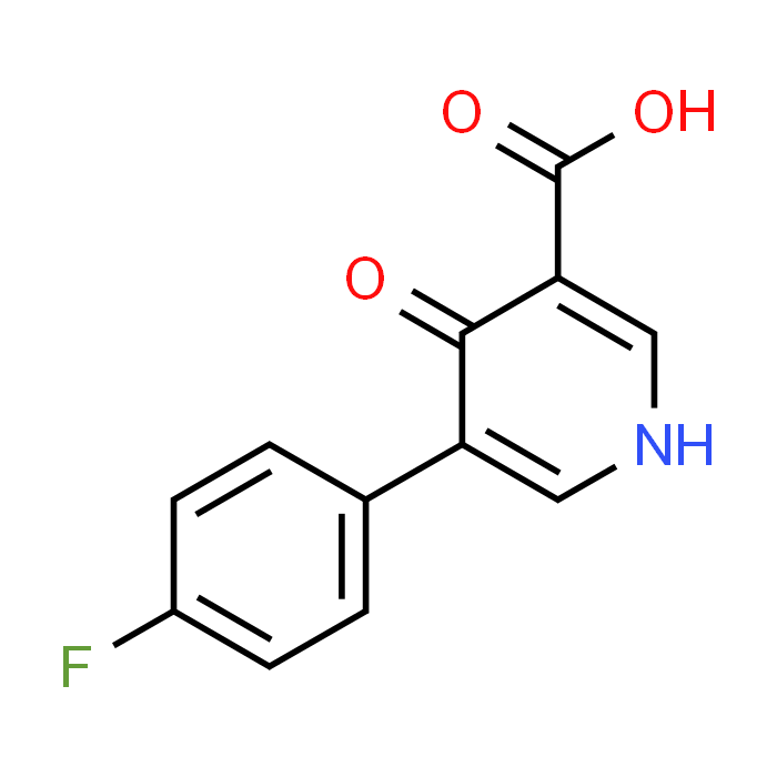 5-(4-Fluorophenyl)-4-oxo-1,4-dihydropyridine-3-carboxylic acid