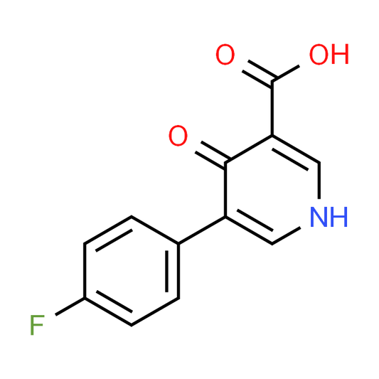 5-(4-Fluorophenyl)-4-oxo-1,4-dihydropyridine-3-carboxylic acid