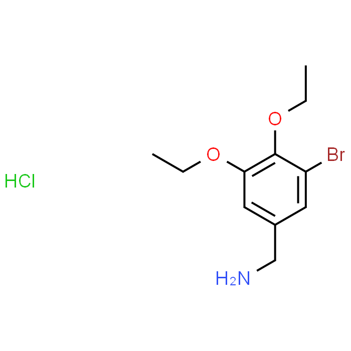 3-Bromo-4,5-diethoxy-benzylamine hydrochloride