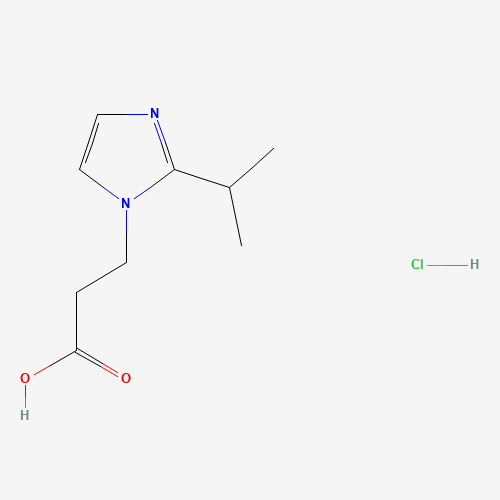 3-(2-Isopropyl-1h-imidazol-1-yl)propanoic acid hydrochloride