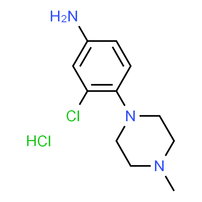 3-Chloro-4-(4-methylpiperazin-1-yl)aniline hydrochloride