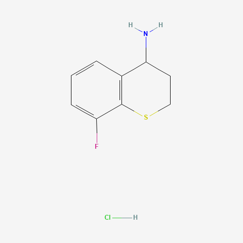 8-Fluoro-3,4-dihydro-2H-1-benzothiopyran-4-amine hydrochloride