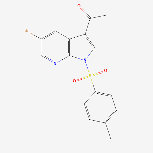 1-(5-Bromo-1-tosyl-1H-pyrrolo[2,3-b]pyridin-3-yl)ethanone