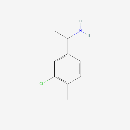 1-(3-Chloro-4-methylphenyl)ethan-1-amine