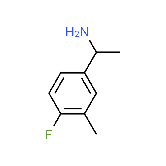1-(4-Fluoro-3-methylphenyl)ethan-1-amine