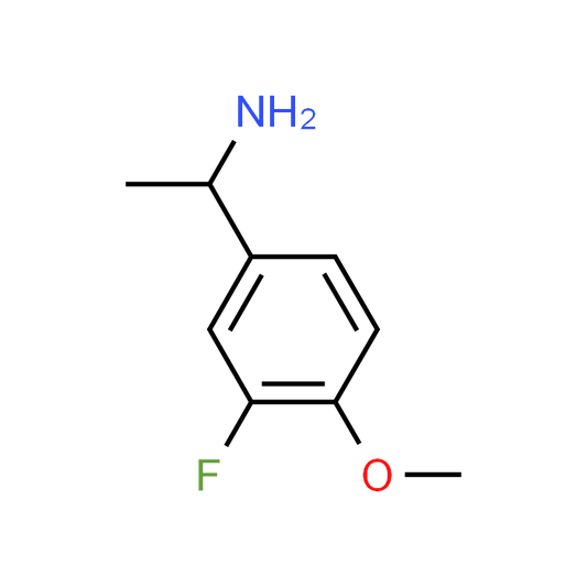 1-(3-Fluoro-4-methoxyphenyl)ethanamine