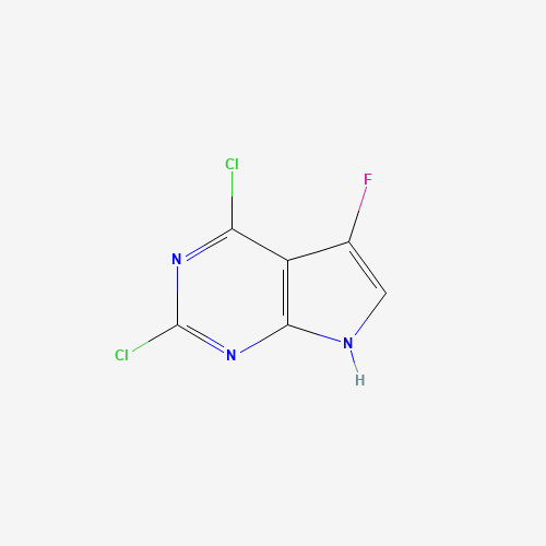 2,4-Dichloro-5-fluoro-7H-pyrrolo[2,3-d]pyrimidine