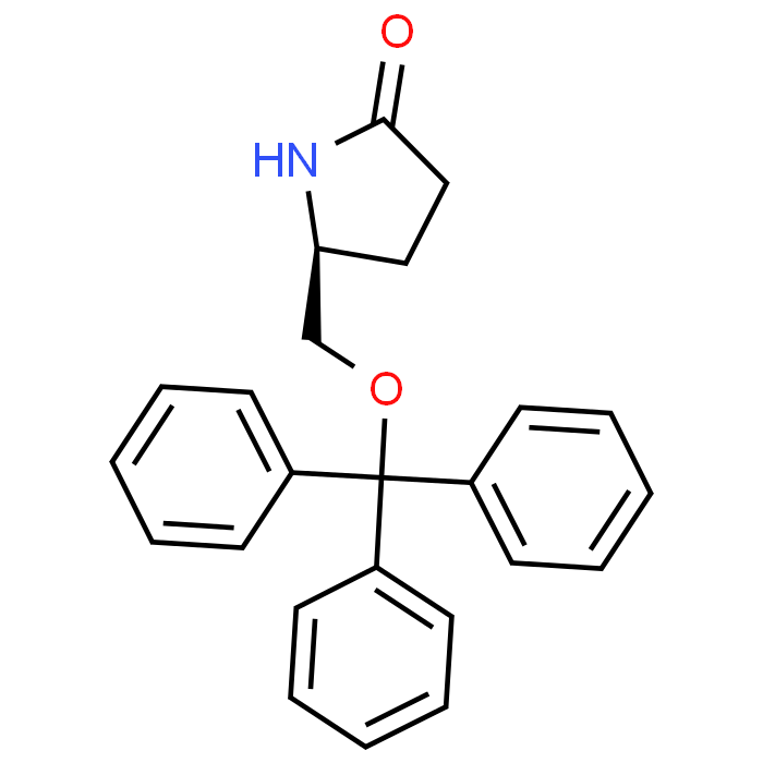 (S)-5-((Trityloxy)methyl)pyrrolidin-2-one