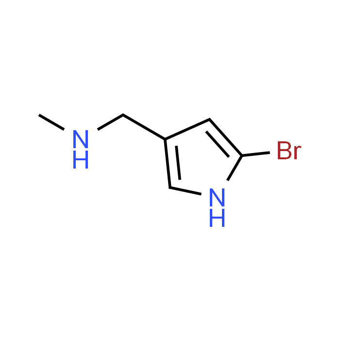1-(5-Bromo-1H-pyrrol-3-yl)-N-methylmethanamine