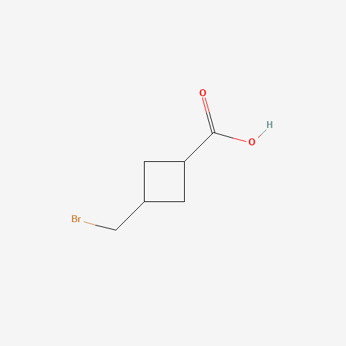 3-(Bromomethyl)cyclobutanecarboxylic acid