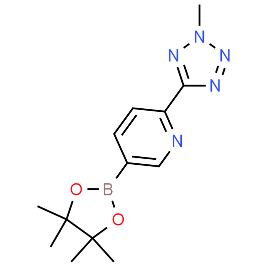 2-(2-Methyl-2H-tetrazol-5-yl)-5-(4,4,5,5-tetramethyl-1,3,2-dioxaborolan-2-yl)pyridine