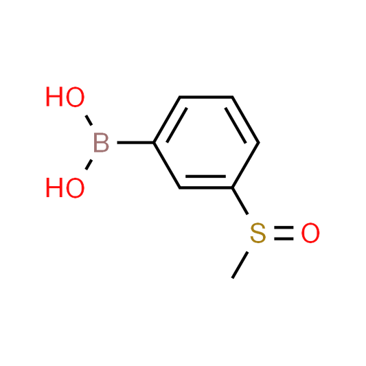 (3-(Methylsulfinyl)phenyl)boronic acid