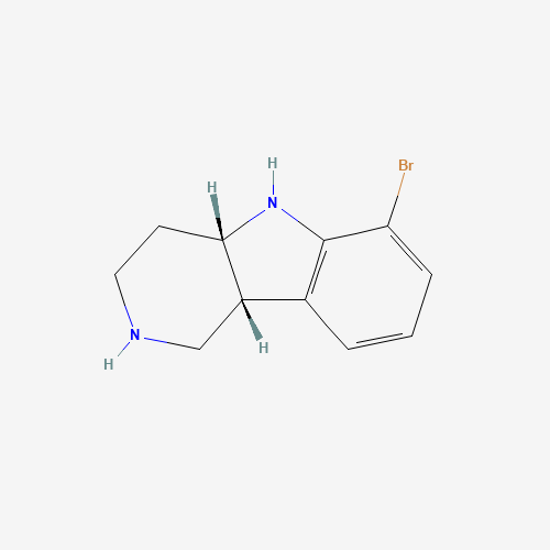 (4aS,9bR)-6-Bromo-2,3,4,4a,5,9b-hexahydro-1H-pyrido[4,3-b]indole