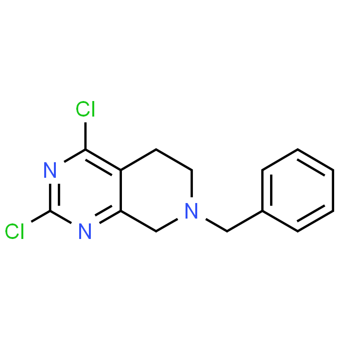 7-Benzyl-2,4-dichloro-5,6,7,8-tetrahydropyrido[3,4-d]pyrimidine