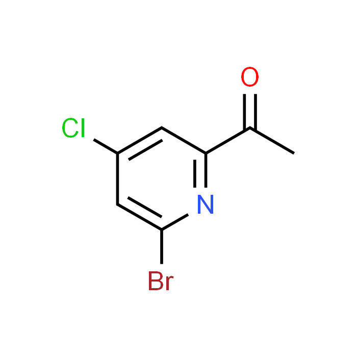 1-(6-Bromo-4-chloropyridin-2-yl)ethanone