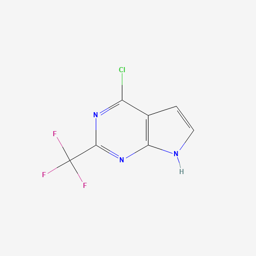 4-Chloro-2-(trifluoromethyl)-7H-pyrrolo[2,3-d]pyrimidine