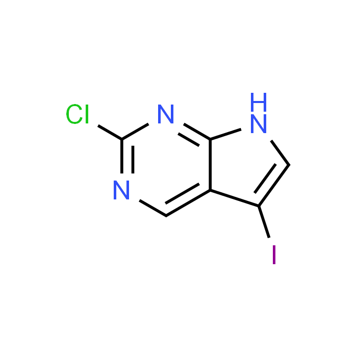 2-Chloro-5-iodo-7H-pyrrolo[2,3-d]pyrimidine