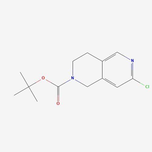 tert-Butyl 7-chloro-3,4-dihydro-2,6-naphthyridine-2(1H)-carboxylate