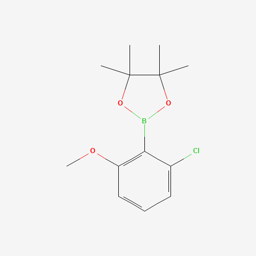 2-(2-Chloro-6-methoxyphenyl)-4,4,5,5-tetramethyl-1,3,2-dioxaborolane