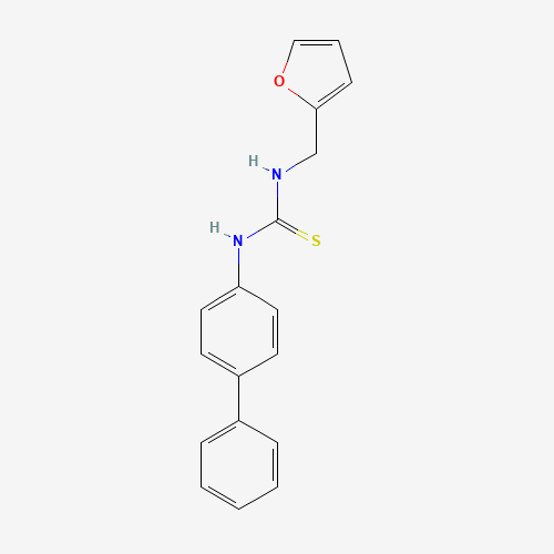 1-(Biphenyl-4-yl)-3-(furan-2-ylmethyl)thiourea
