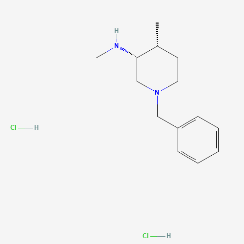 (3R,4R)-1-Benzyl-N,4-dimethylpiperidin-3-amine dihydrochloride