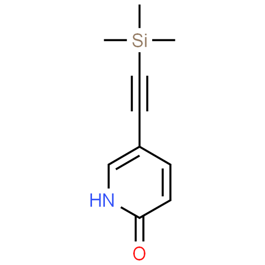 5-((Trimethylsilyl)ethynyl)pyridin-2(1H)-one