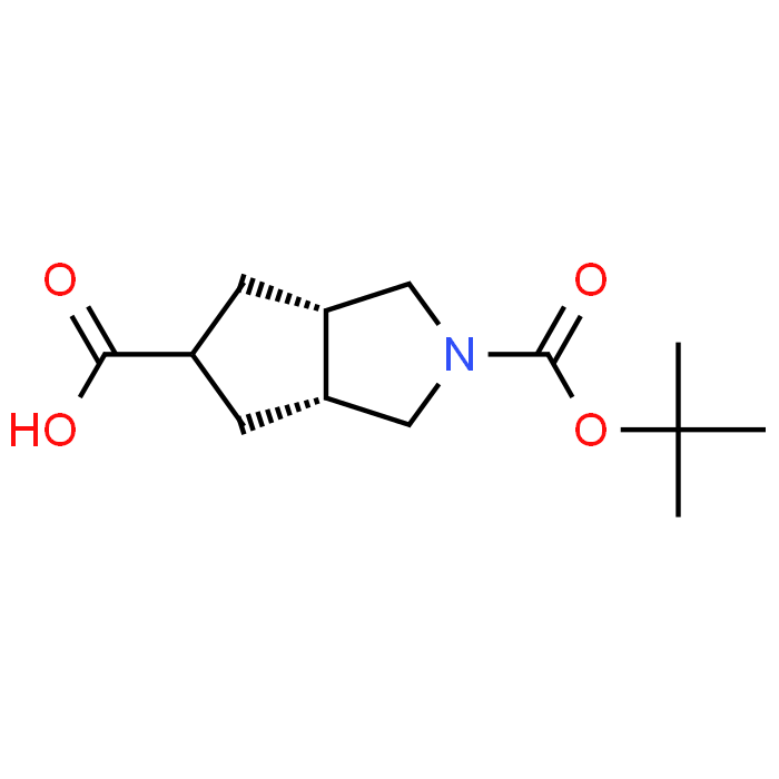 cis-2-(tert-Butoxycarbonyl)octahydrocyclopenta[c]pyrrole-5-carboxylic acid