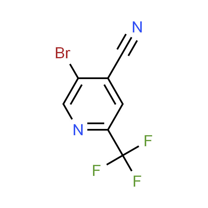 5-Bromo-2-(trifluoromethyl)isonicotinonitrile