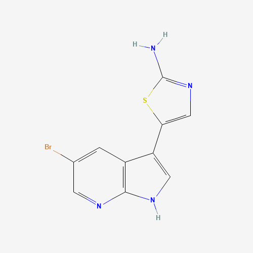 5-(5-Bromo-1H-pyrrolo[2,3-b]pyridin-3-yl)thiazol-2-amine