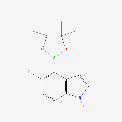 5-Fluoro-4-(4,4,5,5-tetramethyl-1,3,2-dioxaborolan-2-yl)-1H-indole