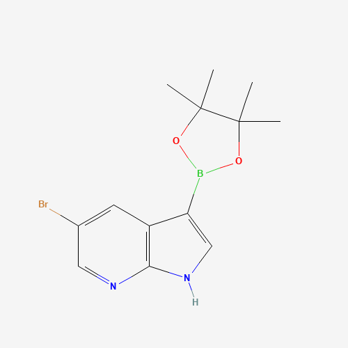 5-Bromo-3-(4,4,5,5-tetramethyl-1,3,2-dioxaborolan-2-yl)-1H-pyrrolo[2,3-b]pyridine