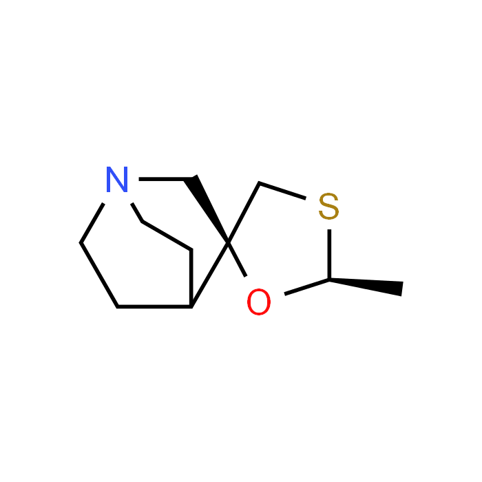 cis-2-Methyl-1'-azaspiro[[1,3]oxathiolane-5,3'-bicyclo[2.2.2]octane]