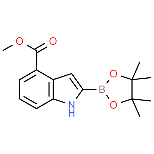 Methyl 2-(4,4,5,5-tetramethyl-1,3,2-dioxaborolan-2-yl)-1H-indole-4-carboxylate