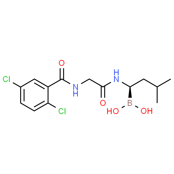 (R)-(1-(2-(2,5-Dichlorobenzamido)acetamido)-3-methylbutyl)boronic acid