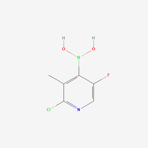 (2-Chloro-5-fluoro-3-methylpyridin-4-yl)boronic acid