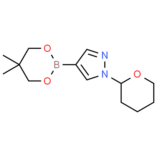 4-(5,5-Dimethyl-1,3,2-dioxaborinan-2-yl)-1-(tetrahydro-2H-pyran-2-yl)-1H-pyrazole