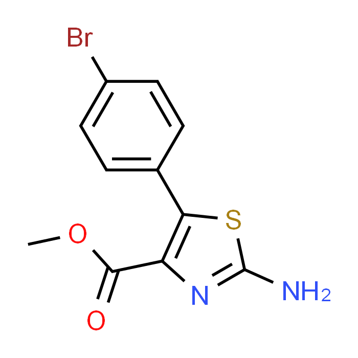 Methyl 2-amino-5-(4-bromophenyl)thiazole-4-carboxylate