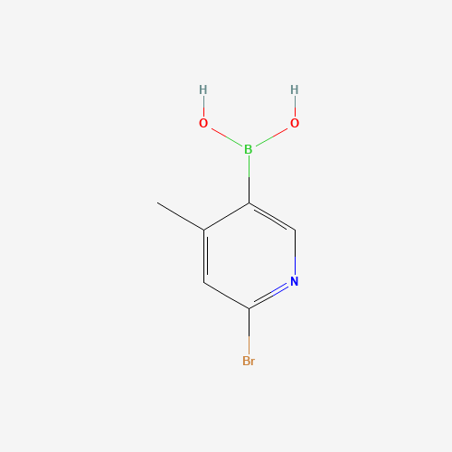 (6-Bromo-4-methylpyridin-3-yl)boronic acid