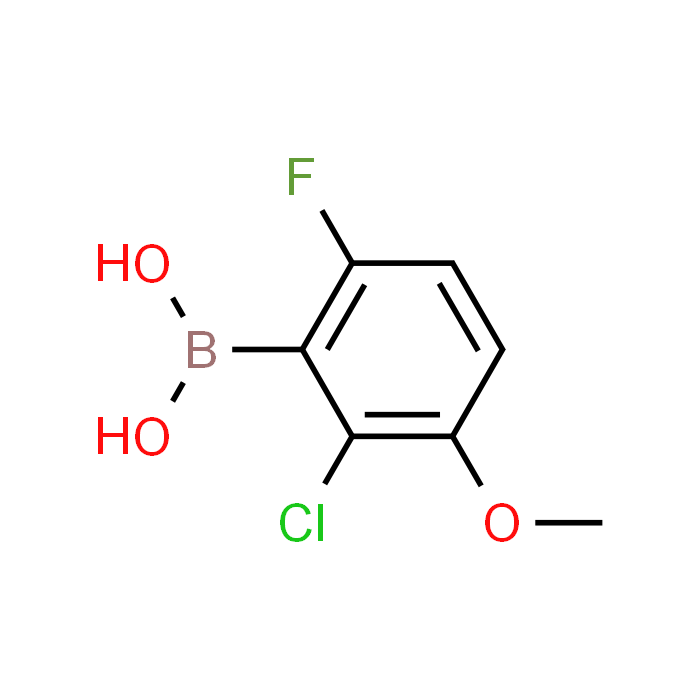 2-Chloro-6-fluoro-3-methoxyphenylboronic acid