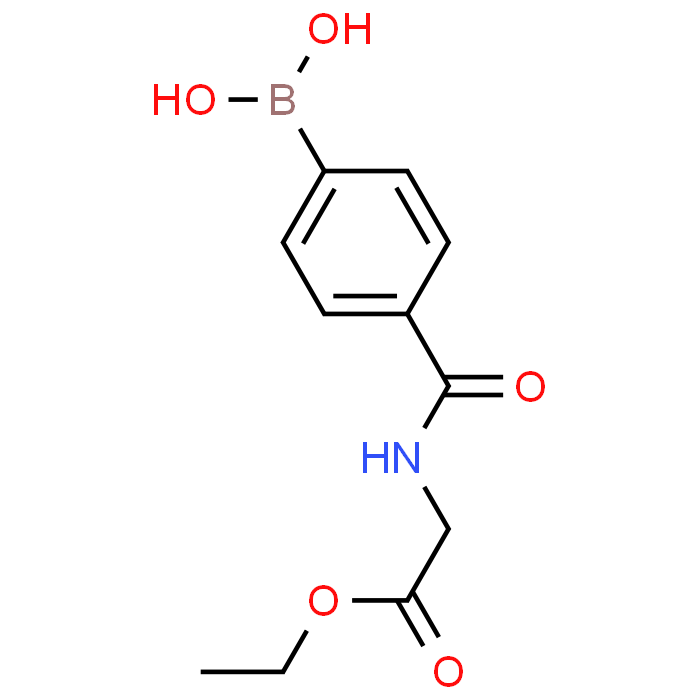 (4-((2-Ethoxy-2-oxoethyl)carbamoyl)phenyl)boronic acid