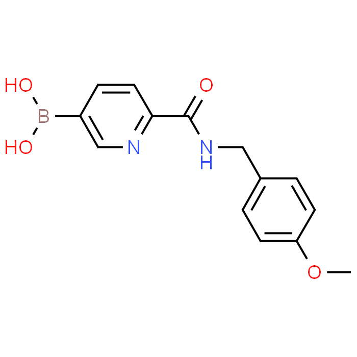 (6-((4-Methoxybenzyl)carbamoyl)pyridin-3-yl)boronic acid