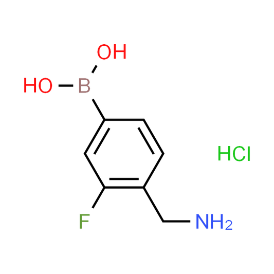 (4-(Aminomethyl)-3-fluorophenyl)boronic acid hydrochloride