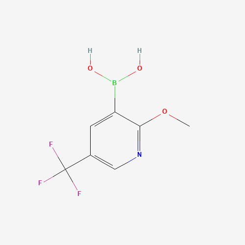 (2-Methoxy-5-(trifluoromethyl)pyridin-3-yl)boronic acid