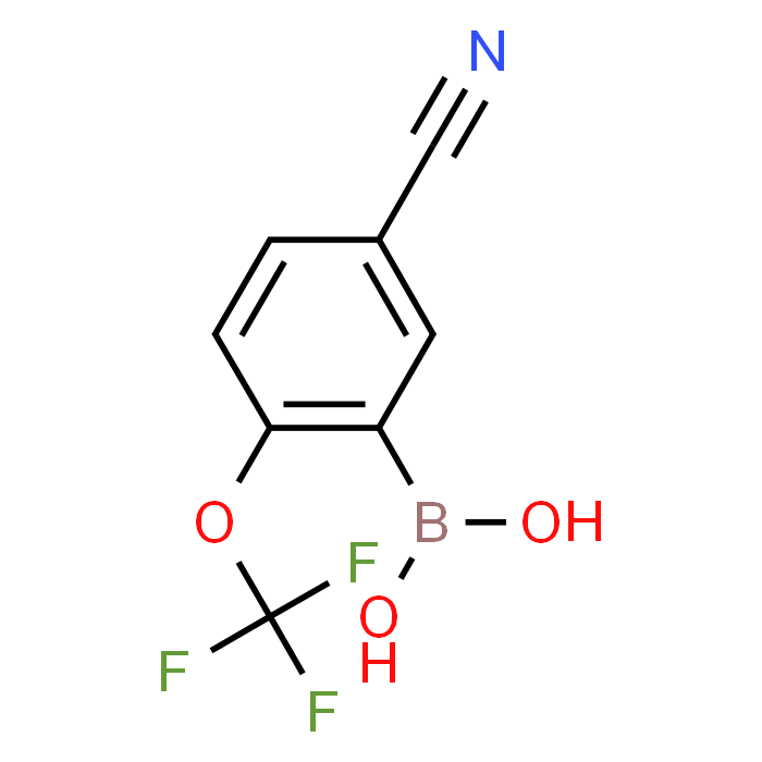 (5-Cyano-2-(trifluoromethoxy)phenyl)boronic acid